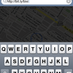 2) Enter the address http://ot.zoy.org/bixi (or http://bit.ly/bixi ) in the search bar